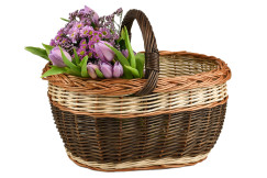 Nákupný kôš prútený provence Chica I.